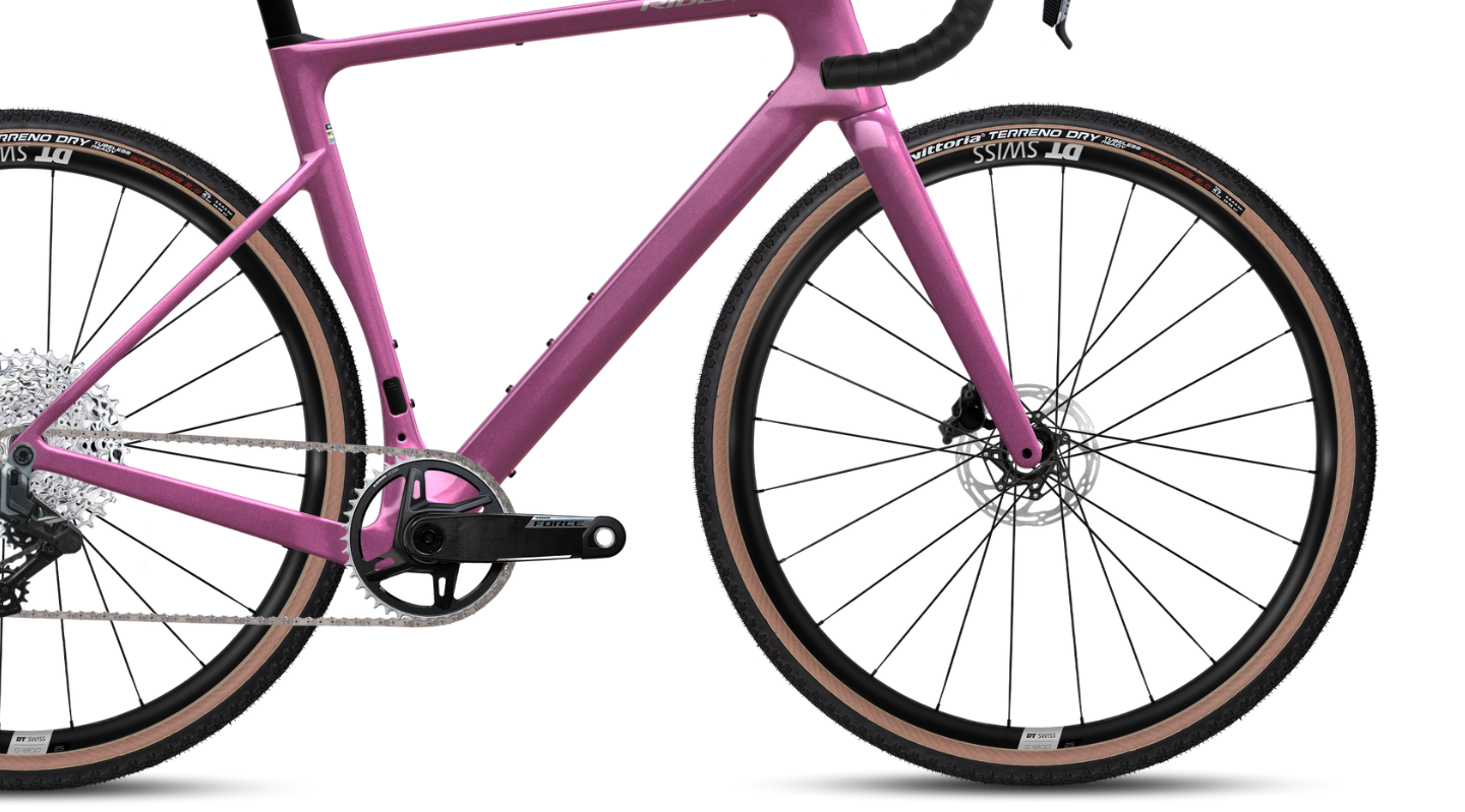 Ridley Gravelbike ASTR RS - Grösse L - Ciclamino Metallic