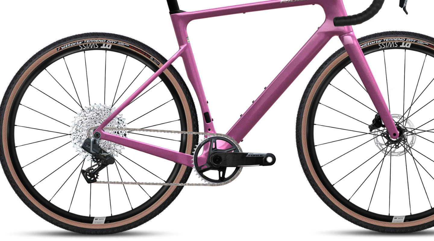 Ridley Gravelbike ASTR RS - Grösse L - Ciclamino Metallic