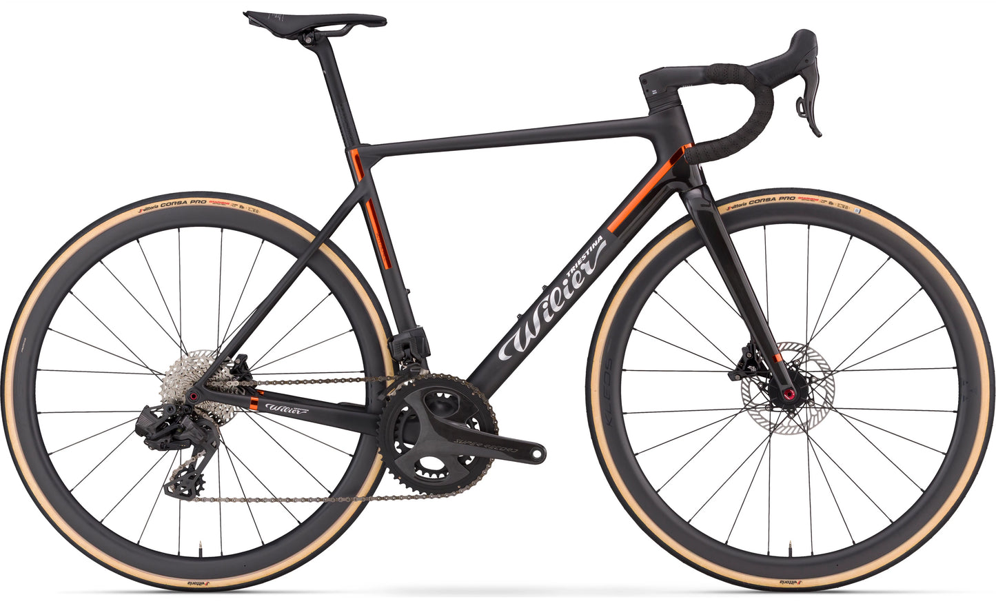 Wilier VERTICALE SLR - SUPER RECORD Wireless 12s - Grösse S - CORE BLACK