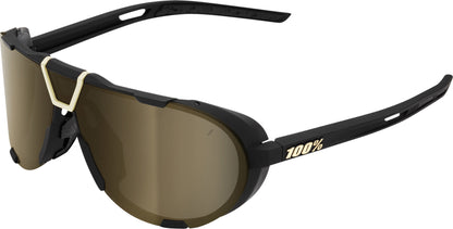 Brille Westcraft Soft Tact Black-Soft Gold Mirror Lens