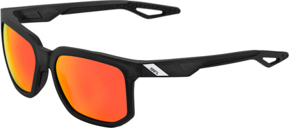 Brille Centric Soft Tact Crystal Black-HiPER Red Multilayer Mirror Lens