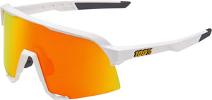 Brille S3 Soft Tact White-HiPER Red Multilayer Mirror Lens