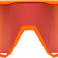 Brille S3 Soft Tact Neon Orange-HiPER Red Multilayer Mirror Lens
