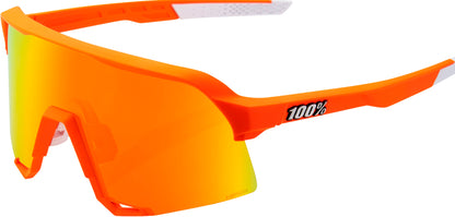 Brille S3 Soft Tact Neon Orange-HiPER Red Multilayer Mirror Lens