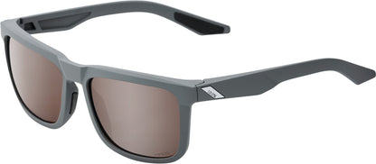 Brille Blake Soft Tact Cool Grey-HiPER Crimson Silver Mirror Lens