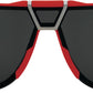 Westcraft Glases Soft Tact red-black mirror