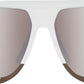 Brille Norvik Soft Tact White-HiPER Silver Mirror Lens