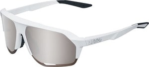 Brille Norvik Soft Tact White-HiPER Silver Mirror Lens