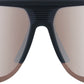 Brille Norvik Soft Tact Crystal Black-HiPER Crimson Silver Mirror Lens