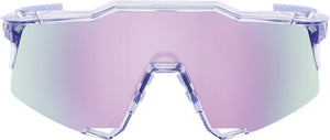 Brille Speedcraft Polished Translucent Lavender-HiPER Lavender Mirror Lens