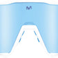Brille S3 Movistar Team White-HiPER Blue Multilayer Mirror Lens