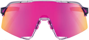 Brille S3 Polished Translucent Grey - Purple Multilayer Mirror Lens