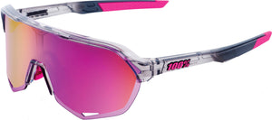 Brille S2 Polished Translucent Grey -Purple Multilayer Mirror Lens