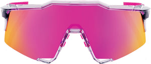Brille Speedcraft Polished Translucent Grey -Purple Multilayer Mirror Lens