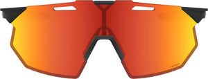 Brille Hypercraft SQ - Soft Tact Black - HiPER Red Multilayer Mirror Lens