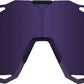 Brille Hypercraft Matte Metallic Digital Brights-Dark Purple Lens