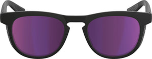 Brille Slent Matte Black Purple Multilayer Mirror Lens