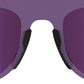 Brille Legere Coil Matte Gunmetal - Purple Multilayer Mirror Lens