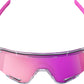 Brille Slendale - Polished Translucent Grey - Purple Multilayer Mirror Lens