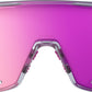 Brille Slendale - Polished Translucent Grey - Purple Multilayer Mirror Lens