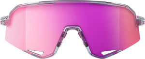 Brille Slendale - Polished Translucent Grey - Purple Multilayer Mirror Lens