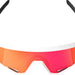 Brille Slendale - Soft Tact White - HiPER Red Multilayer Mirror Lens