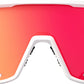 Brille Slendale - Soft Tact White - HiPER Red Multilayer Mirror Lens