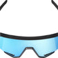 Brille Slendale - Matte Black - HiPER Blue Multilayer Mirror Lens