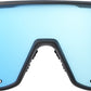 Brille Slendale - Matte Black - HiPER Blue Multilayer Mirror Lens