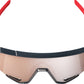 Brille Slendale - Gloss Crabon Fiber - HiPPER Crimson-Silver Mirror Lens