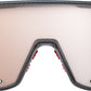 Brille Slendale - Gloss Crabon Fiber - HiPPER Crimson-Silver Mirror Lens