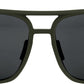 Brille Konnor Soft Tact Army Green-Smoke Lens