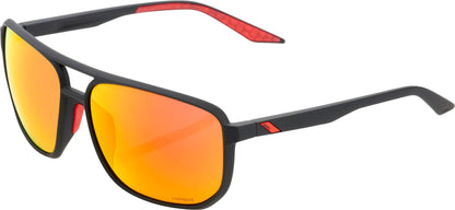 Brille Konnor Soft Tact Black-HiPER Red Multilayer Mirror Lens