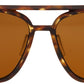 Brille Kasia Soft Tact Havana-Bronze Peakpolar Lens