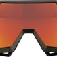 Brille Speedtrap Soft Tact Black-HiPER Red Multilayer Mirror Lens