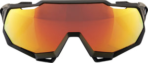 Brille Speedtrap Soft Tact Black-HiPER Red Multilayer Mirror Lens