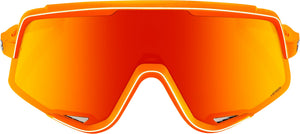 Brille Glendale Soft Tact Neon Orange-HiPER Red Multilayer Mirror Lens