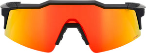 Brille Speedcraft SL Soft Tact Black-HiPER Red Multilayer Mirror Lens
