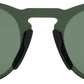Brille Legere Round Matte Black-Grey Green Lens