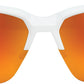 Brille Sportcoupe matte White-HiPER Red Multilayer Mirror Lens + Clear Lens Included