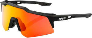 Brille Speedcraft XS Soft Tact Black-HiPER Red Multilayer Mirror Lens