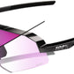 100% Brille Slendale SL - Gloss Black - Purple Mirror Photochromic Lens