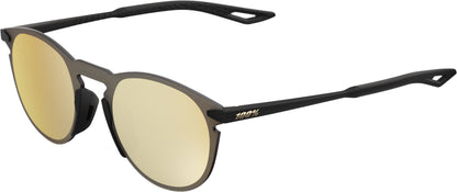 Brille Legere Round - Matte Black - HiPER Gold 24K Mirror Lens