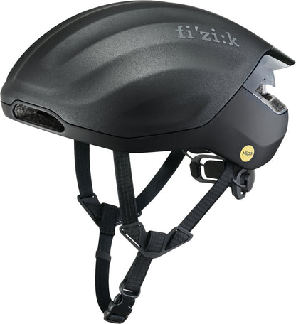 Kudo Aero Helmet + Light schwarz S