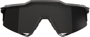 Brille Speedcraft Matte Black Gloss Black - Black Mirror Lens
