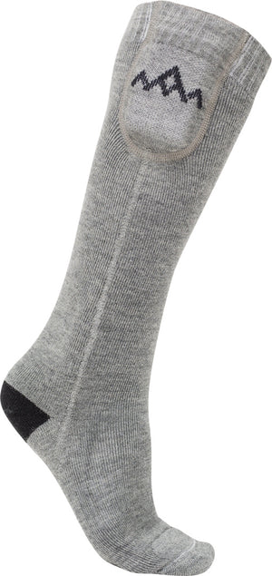 HeatX Heated Everyday Socks w.batteries V2 grey M