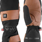 Heated Outdoor Mittens brown/black L