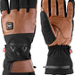 Heated Outdoor Gloves brown/black L