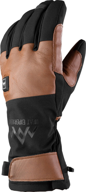 Heated Outdoor Gloves brown/black XL