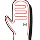 Heated Blizzard Mittens black S